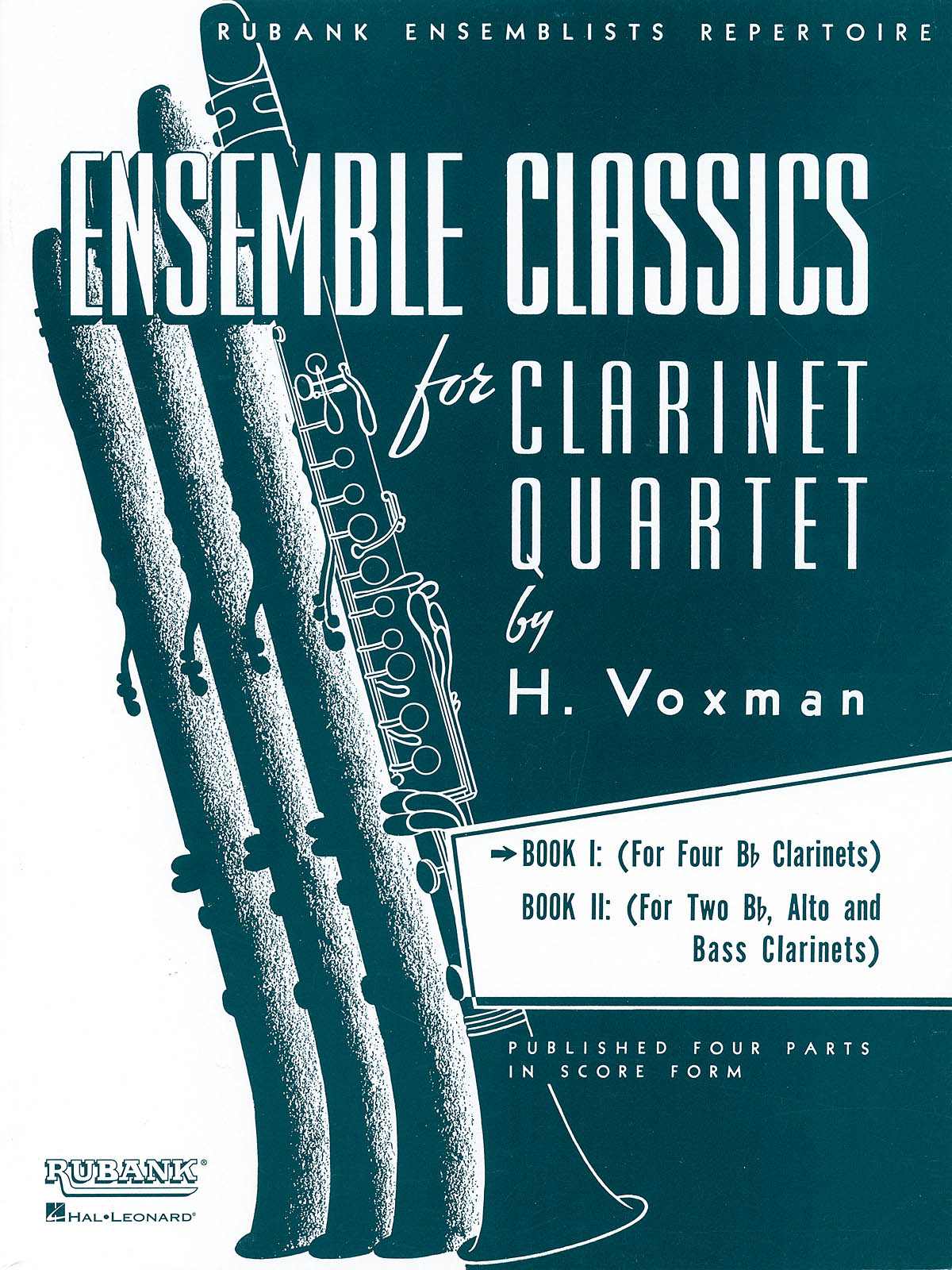 Ensemble Classics for Clarinet Quartet - Book 1