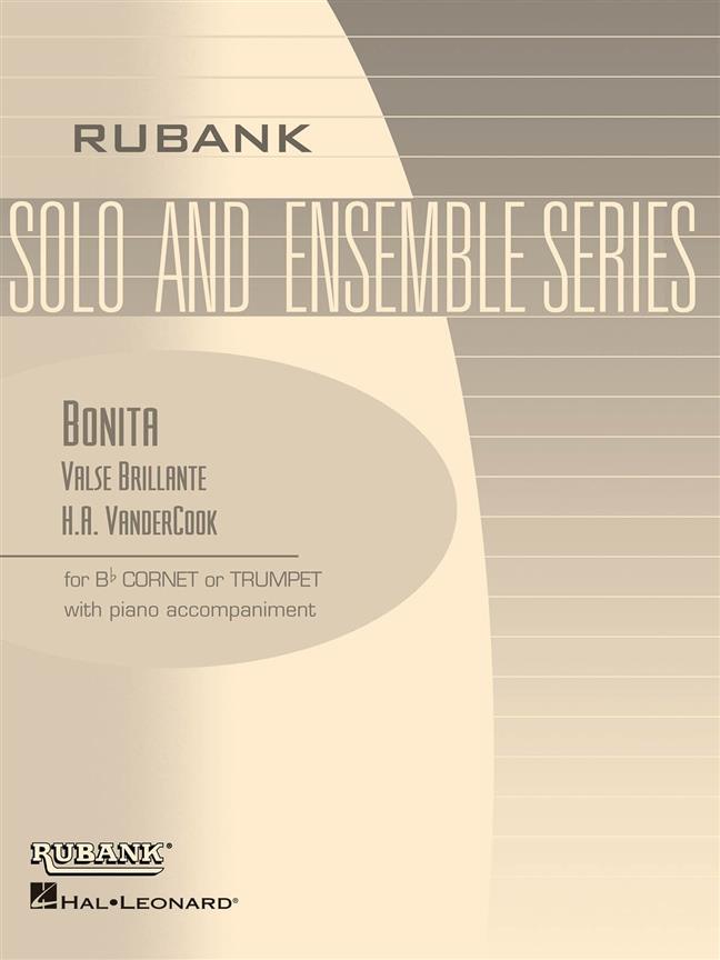 Bonita-B Flat Cornet Or Trumpet Solos with Piano