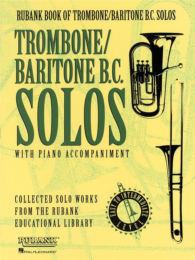 Rubank Book of Trombone/Baritone B.C. Solos 