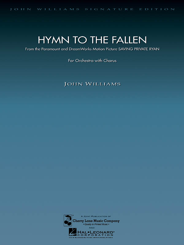 Hymn to the Fallen (from Saving Private Ryan)(fuer Orchestra with Chorus Score and Parts)