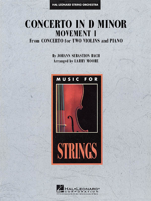 Concerto in D Minor (Movement 1)((from Concerto for two Violins and Piano))