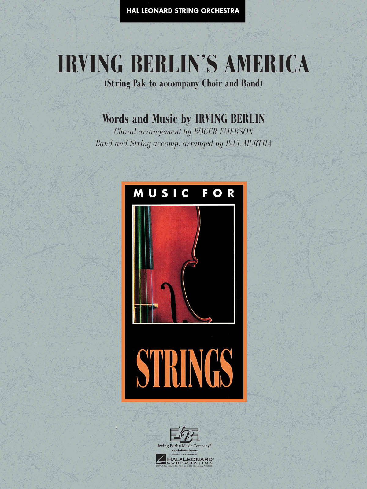 Irving Berlin's America (Medley)(String Pak)