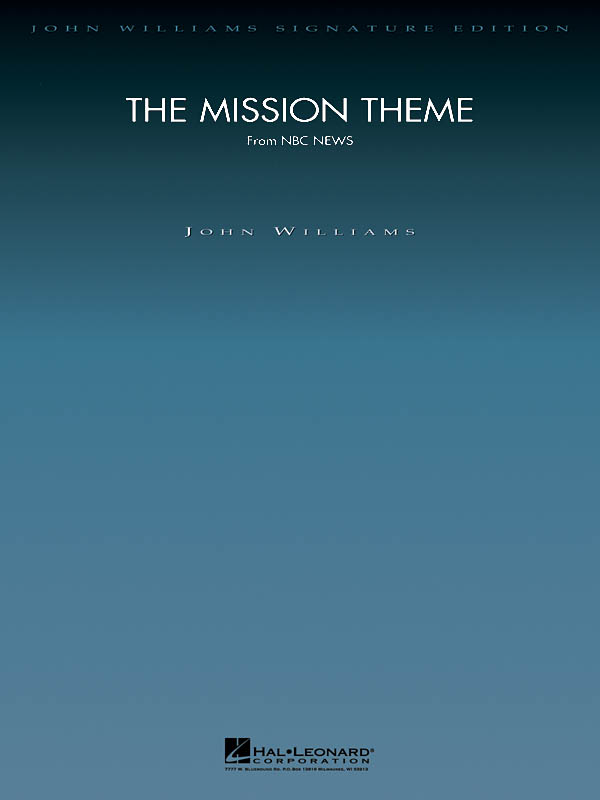 The Mission Theme from NBC News(Score and Parts)