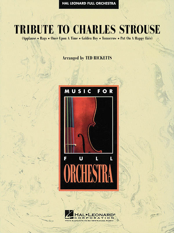 Tribute to Charles Strouse