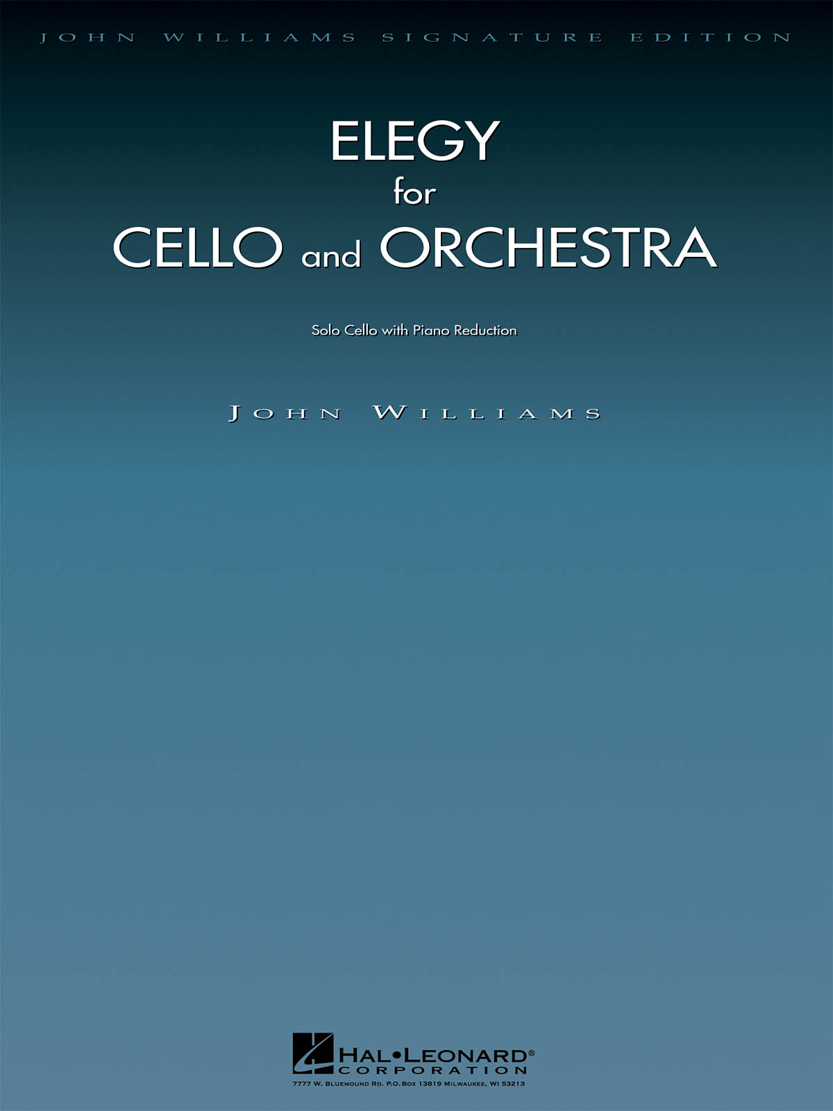 John Williams: Elegy For Cello and Orchestra