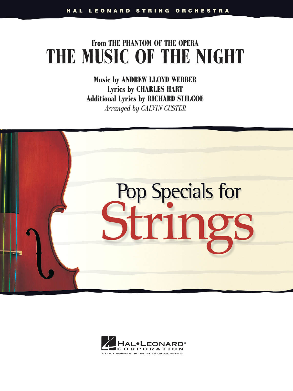 The Music of the Night (from Phantom of the Opera)(Violin Solo with String Orchestra)