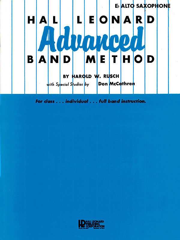 Hal Leonard Advanced Band Method(Alto Saxophone)