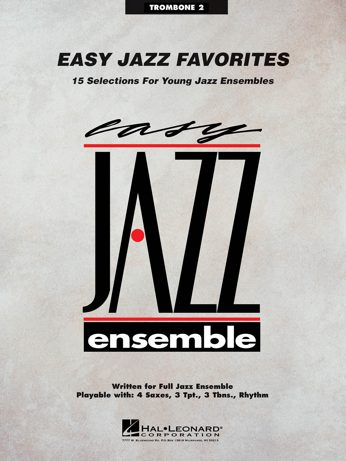 Easy Jazz Favorites - Trombone 2