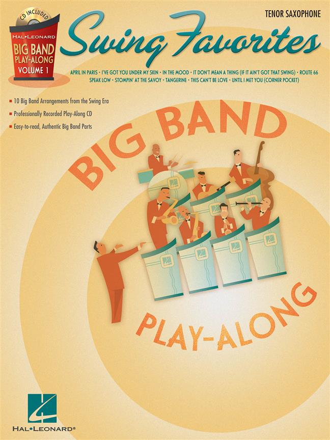 Swing Favorites - Tenor Sax(Big Band Play-Along Volume 1)