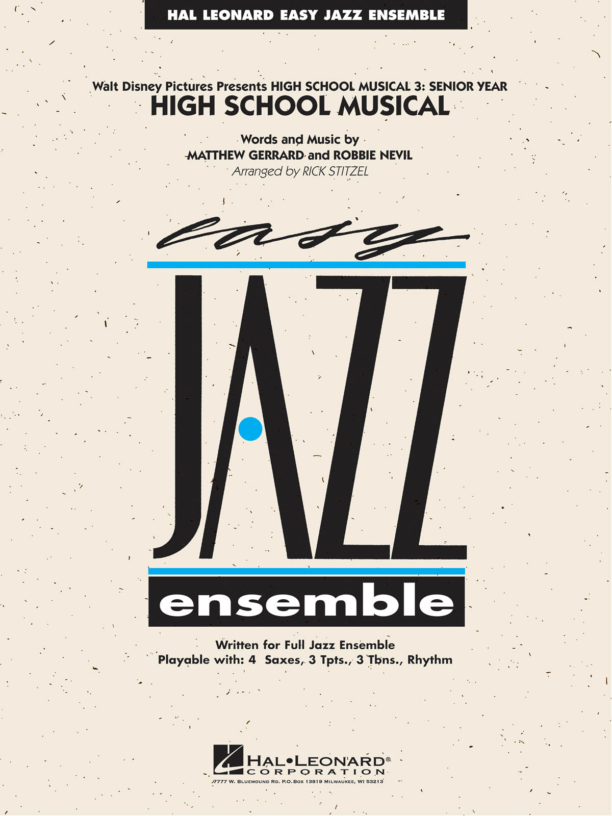 High School Musical 3: Senior Year(Easy Jazz Ensemble Series) (Big Band)