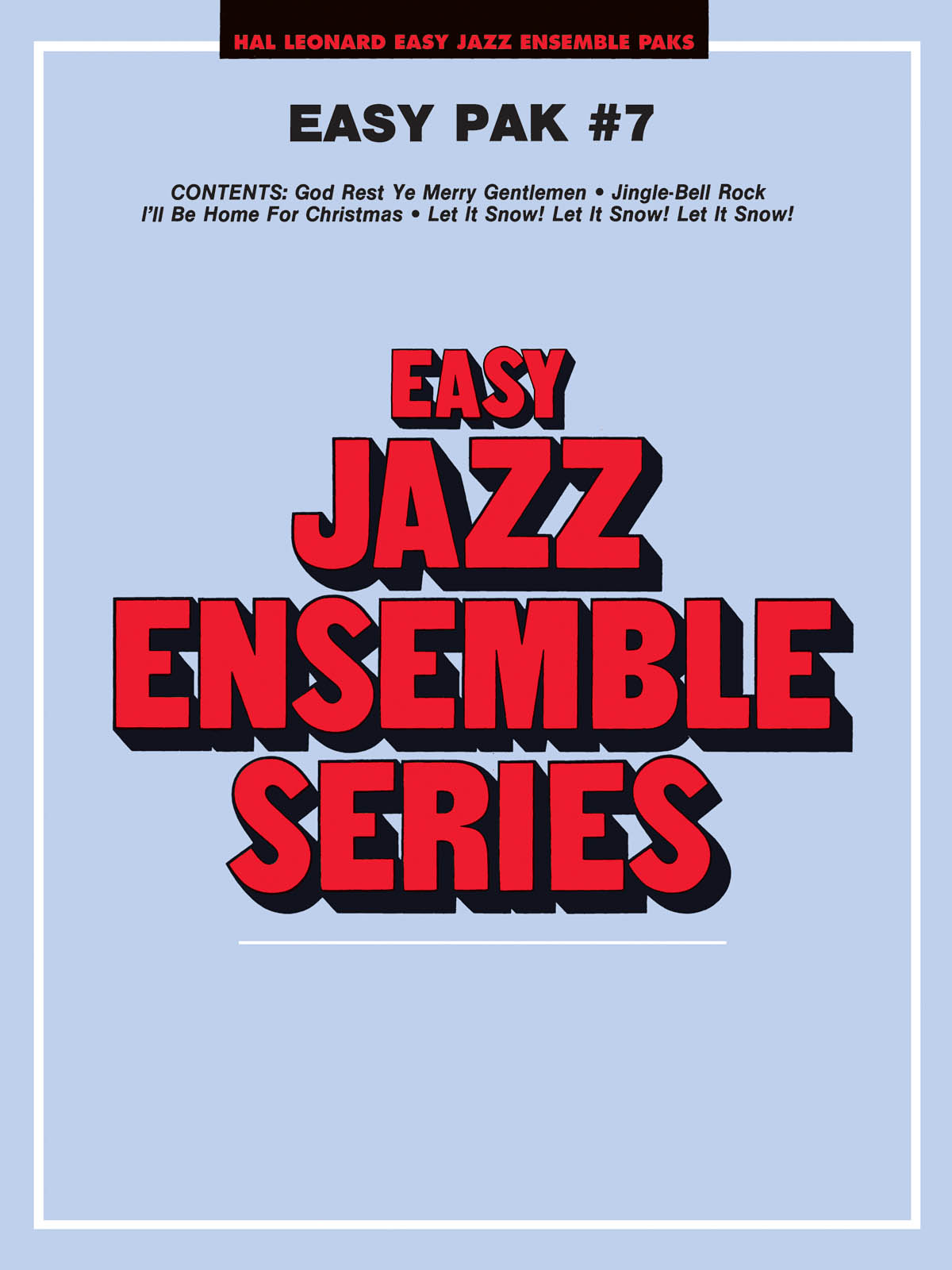 Easy Jazz Ensemble Pak 7 (4 Christmas Carols)