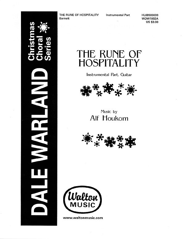 Alf Houkom: The Rune of Hospitality (Guitar Accompaniment)