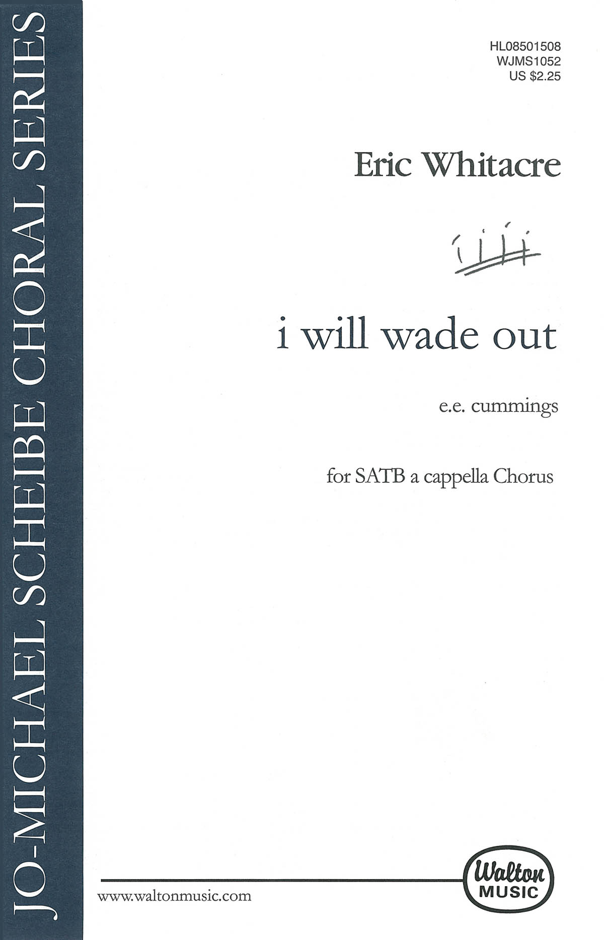 Eric Whitacre: I will wade out (SATB)