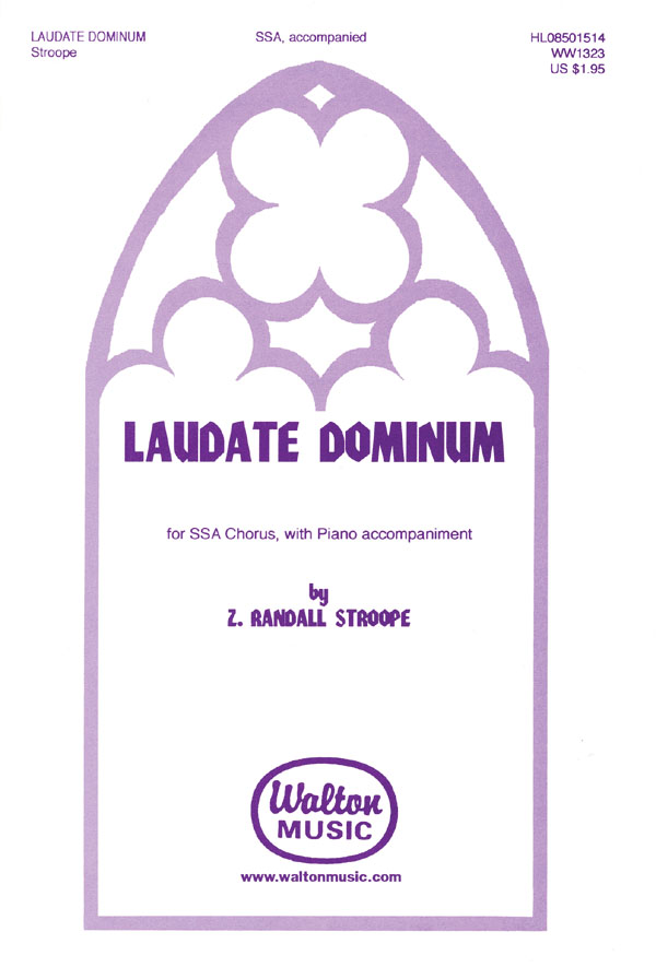 Laudate Dominum (SSA with Piano)