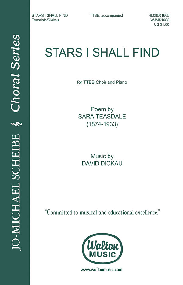 David Dickau: Stars I Shall Find (TTBB)