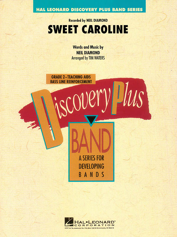 Neil Diamond: Sweet Caroline Partituur Harmonie