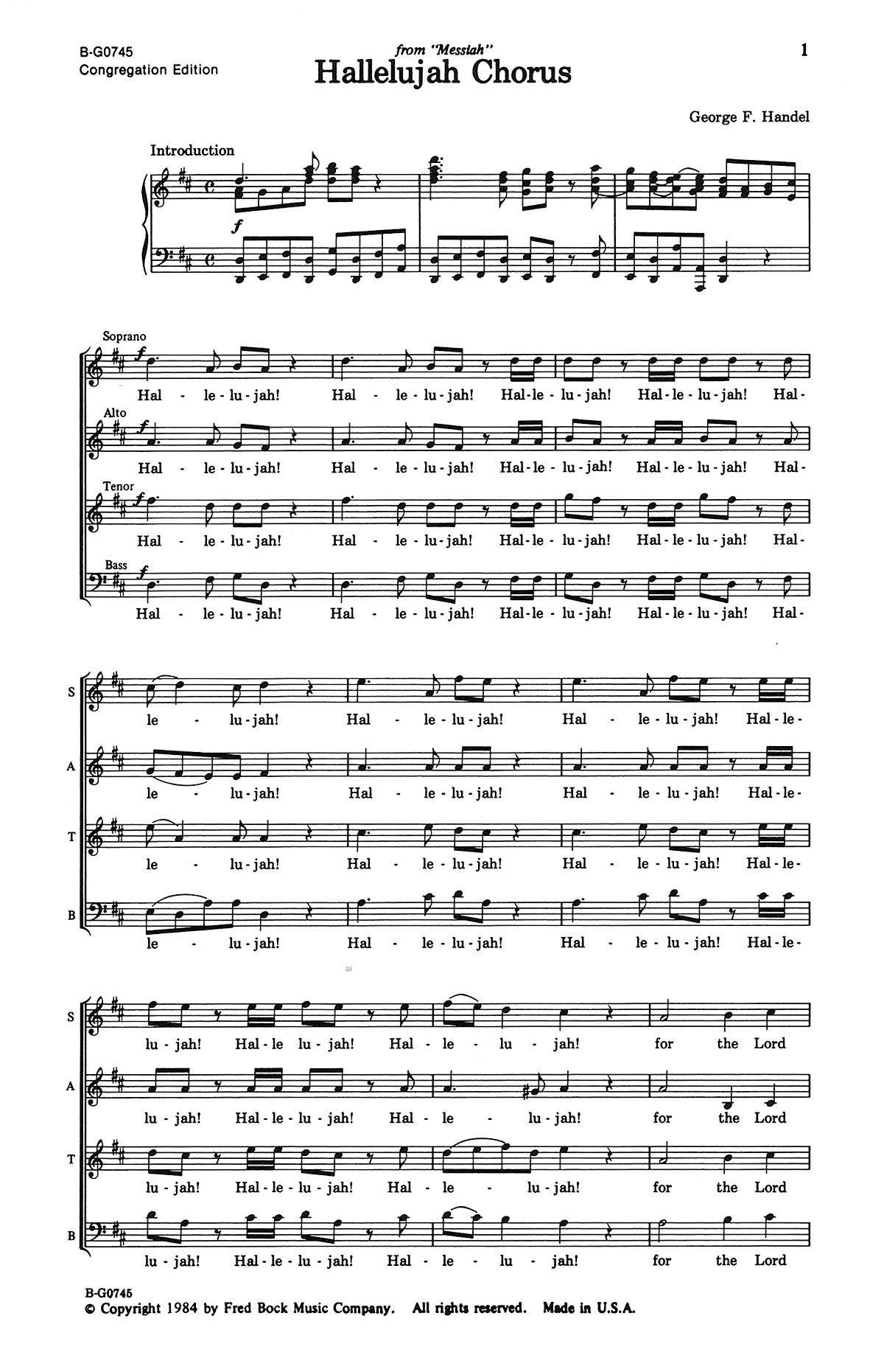 Hallelujah Chorus