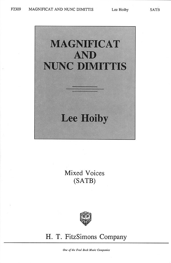 Magnificat and Nunc Dimittis (SATB)