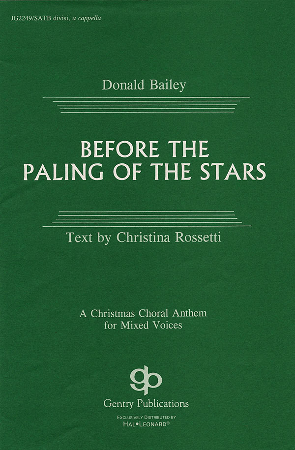 Before the Paling of the Stars