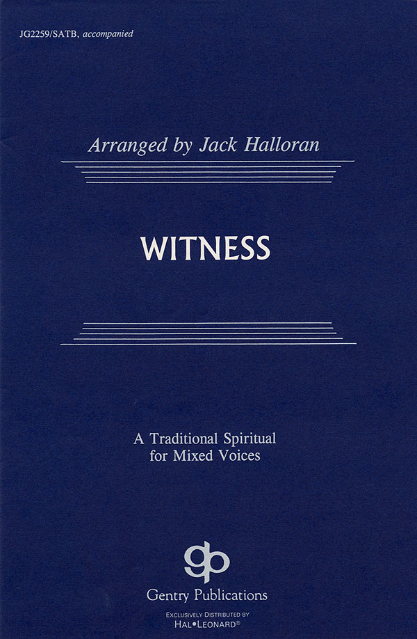 Witness (SATB)