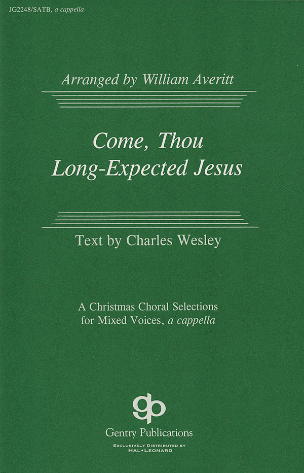 Come. Thou Long Expected Jesus (SATB)