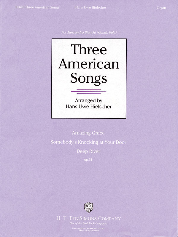 Three American Songs (Organ)
