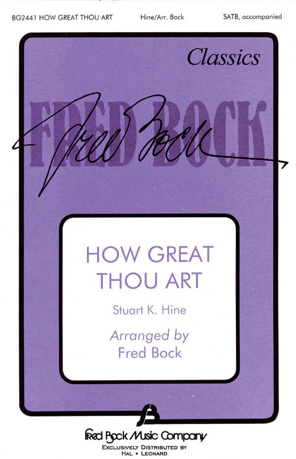 How Great Thou Art (SATB)