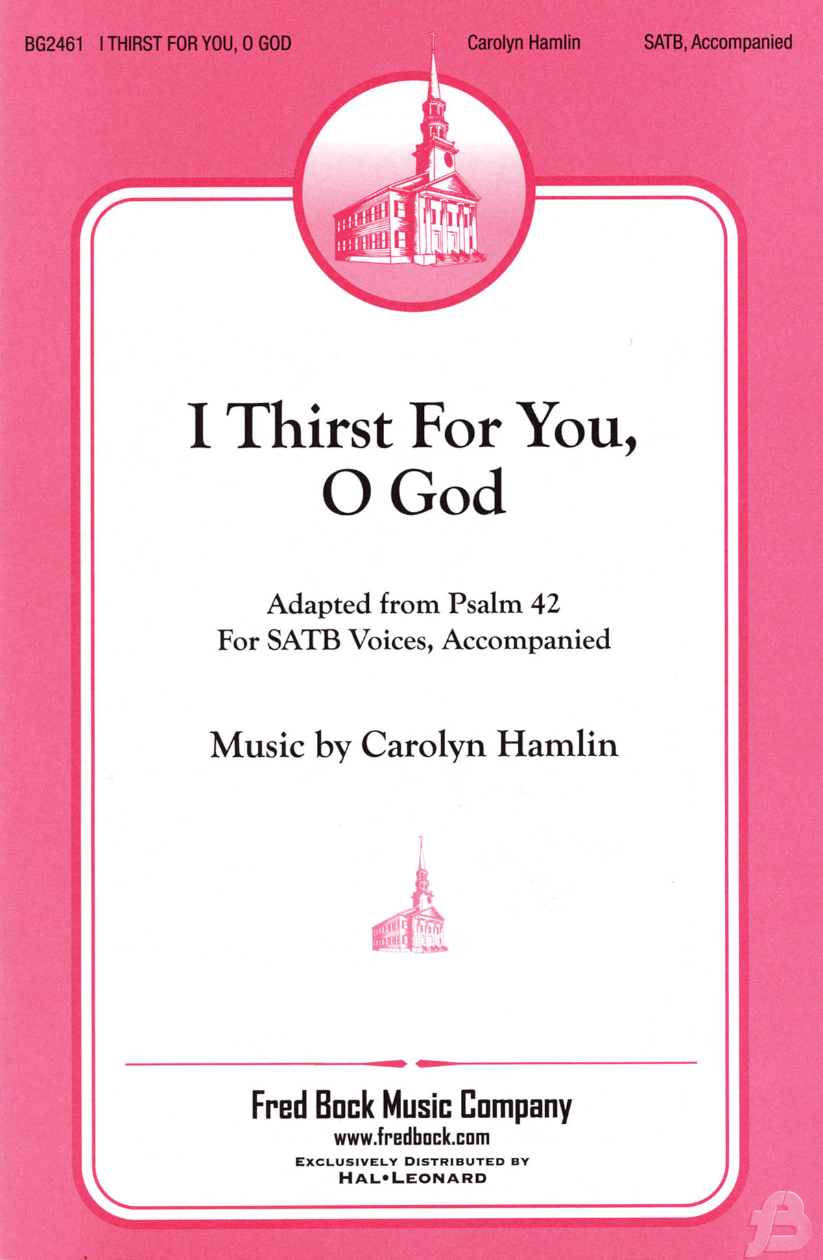 I Thir For You, O God