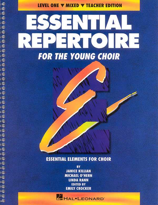 Essential Repertoire For The Young Choir Level 1 Mixed Teacher's Book
