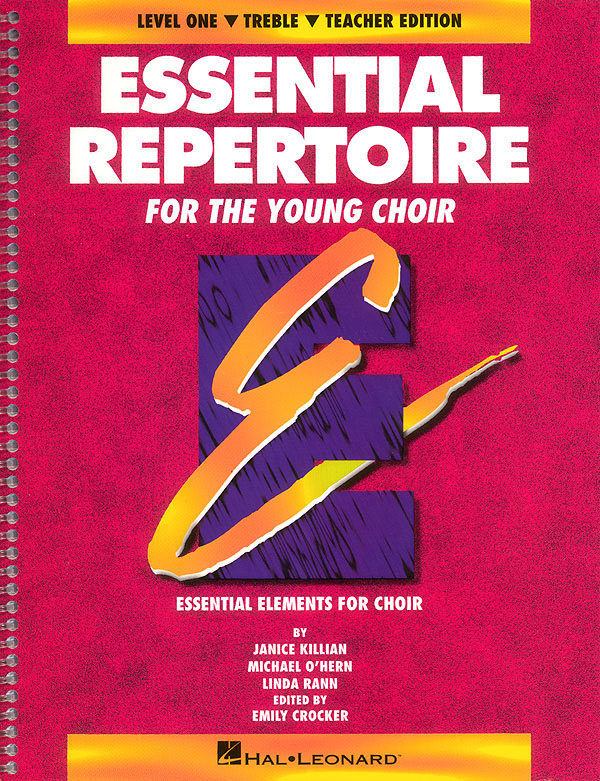 Essential Repertoire For The Young Choir(Level 1 Treble, Teacher)