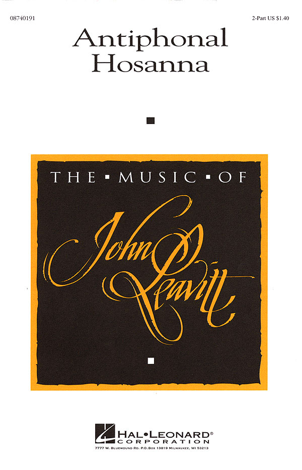 Antiphonal Hosanna