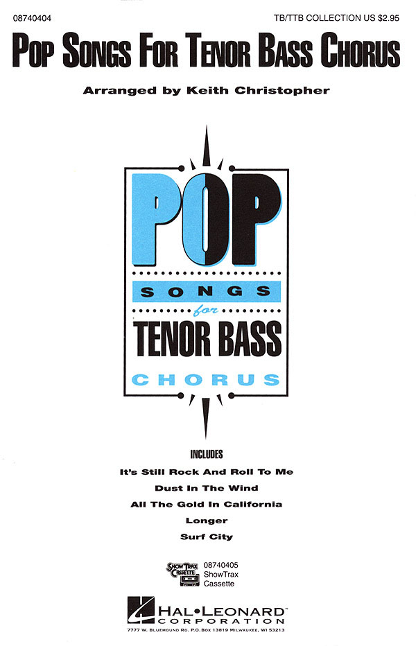 Pop Songs fuer Tenor Bass Chorus (Collection)