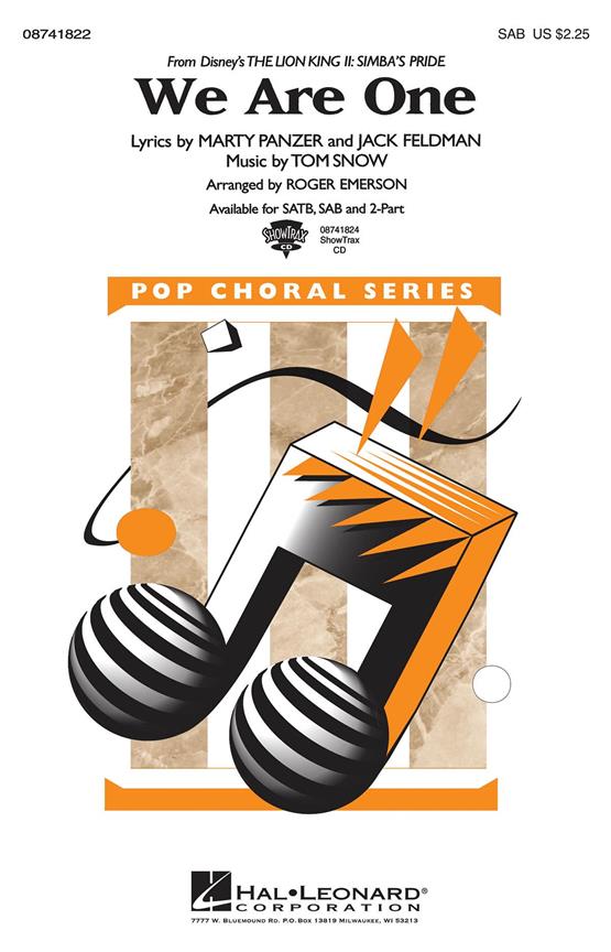 We Are One ( The Lion King 2)