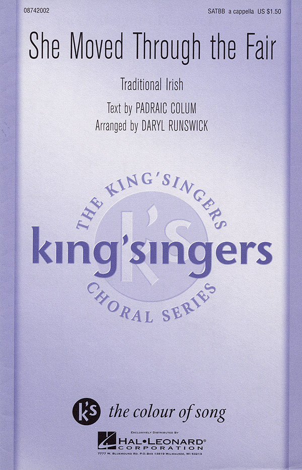 The King's Singers: She Moved Through the Fair (SATBB)