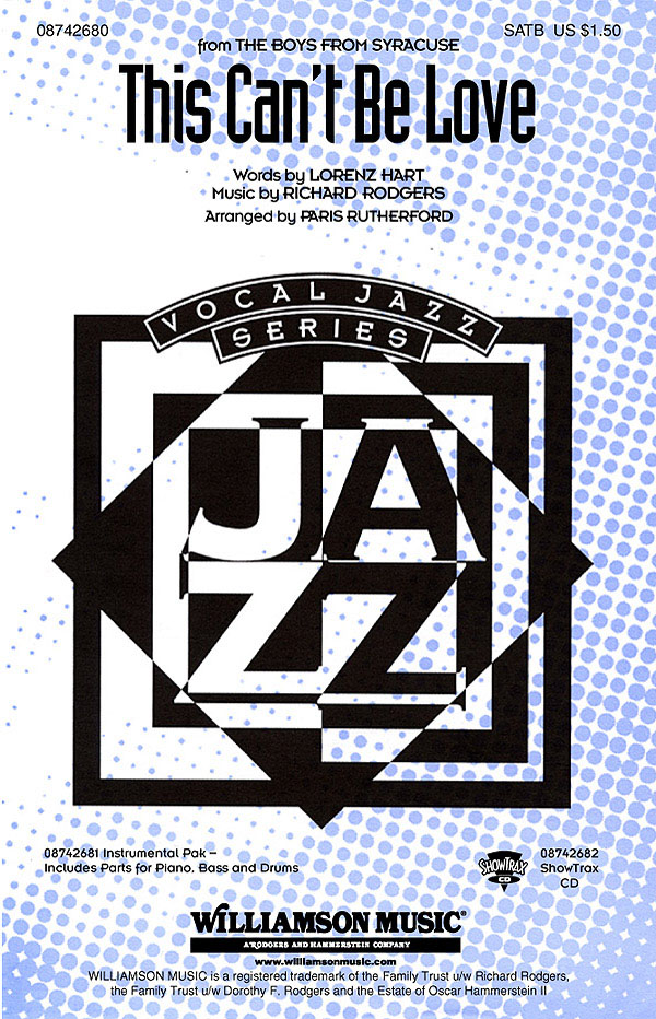 This Can't Be Love(from The Boys from Syracuse)