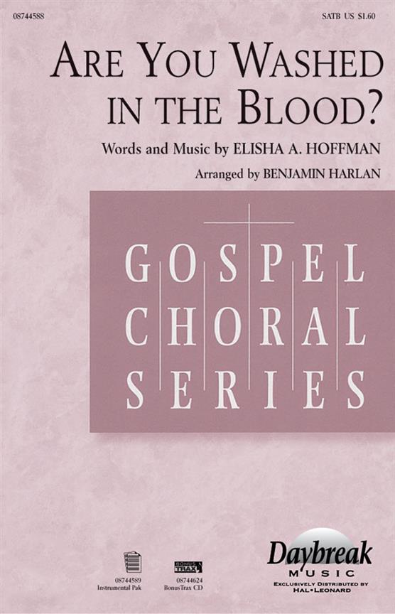 Are You Washed in the Blood?