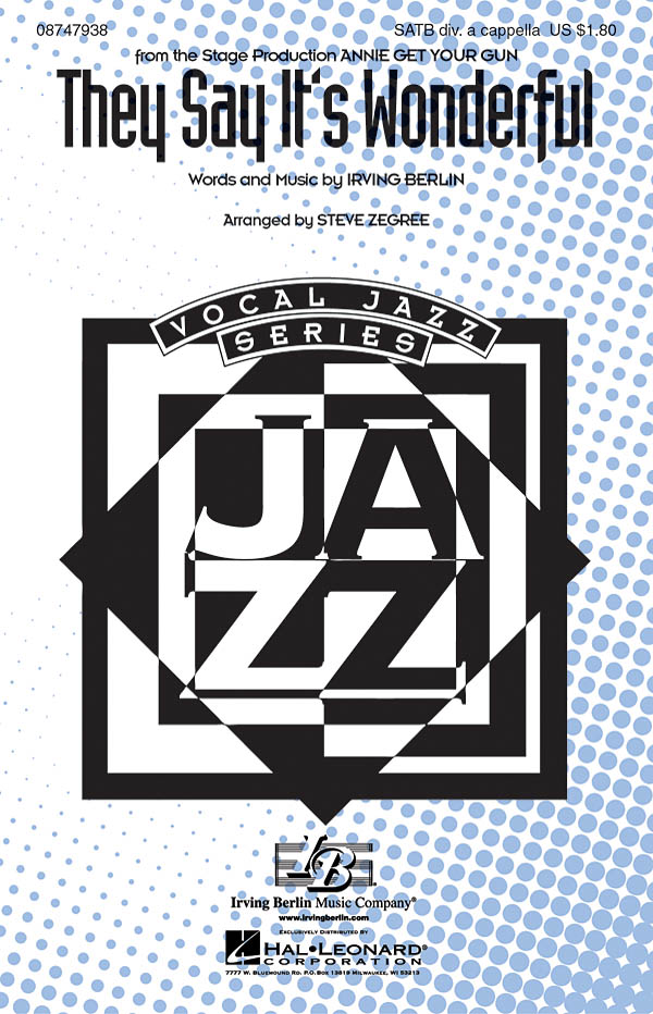 They say It's Wonderful(from Annie ger your gun)