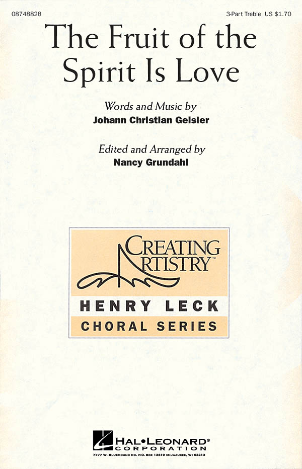 The Fruit of the Spirit Is Love