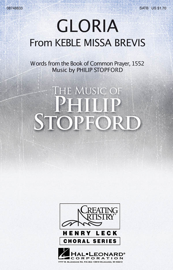 Philip Stopford: Gloria (SATB)