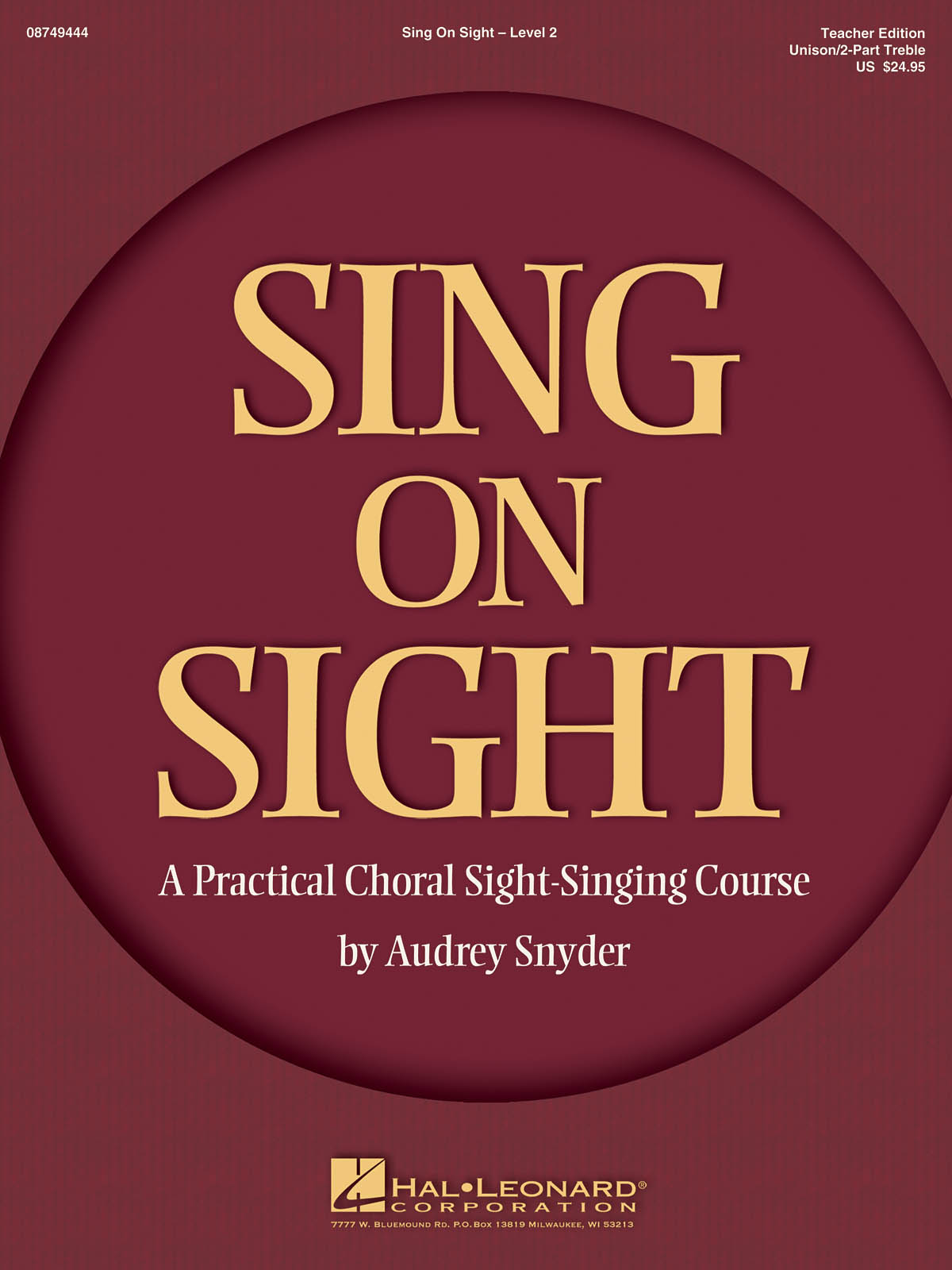 Sing on Sight - A Practical Sight-Singing Course(Volume 2)