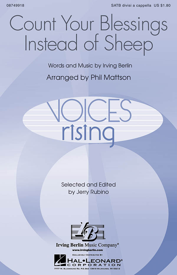 Count Your Blessings Instead of Sheep