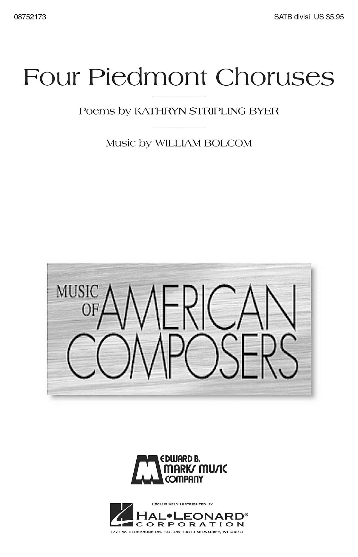 Four Piedmont Choruses