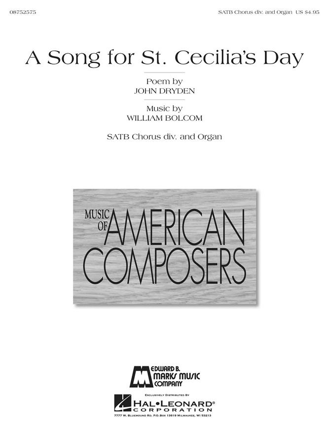 A Song fuer St. Cecilia's Day