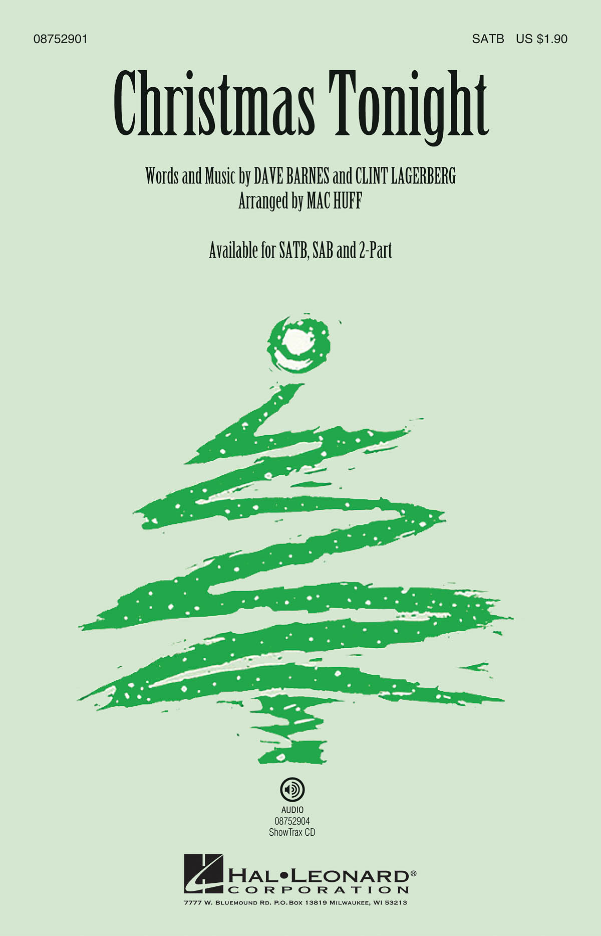 Christmas Tonight (SATB)