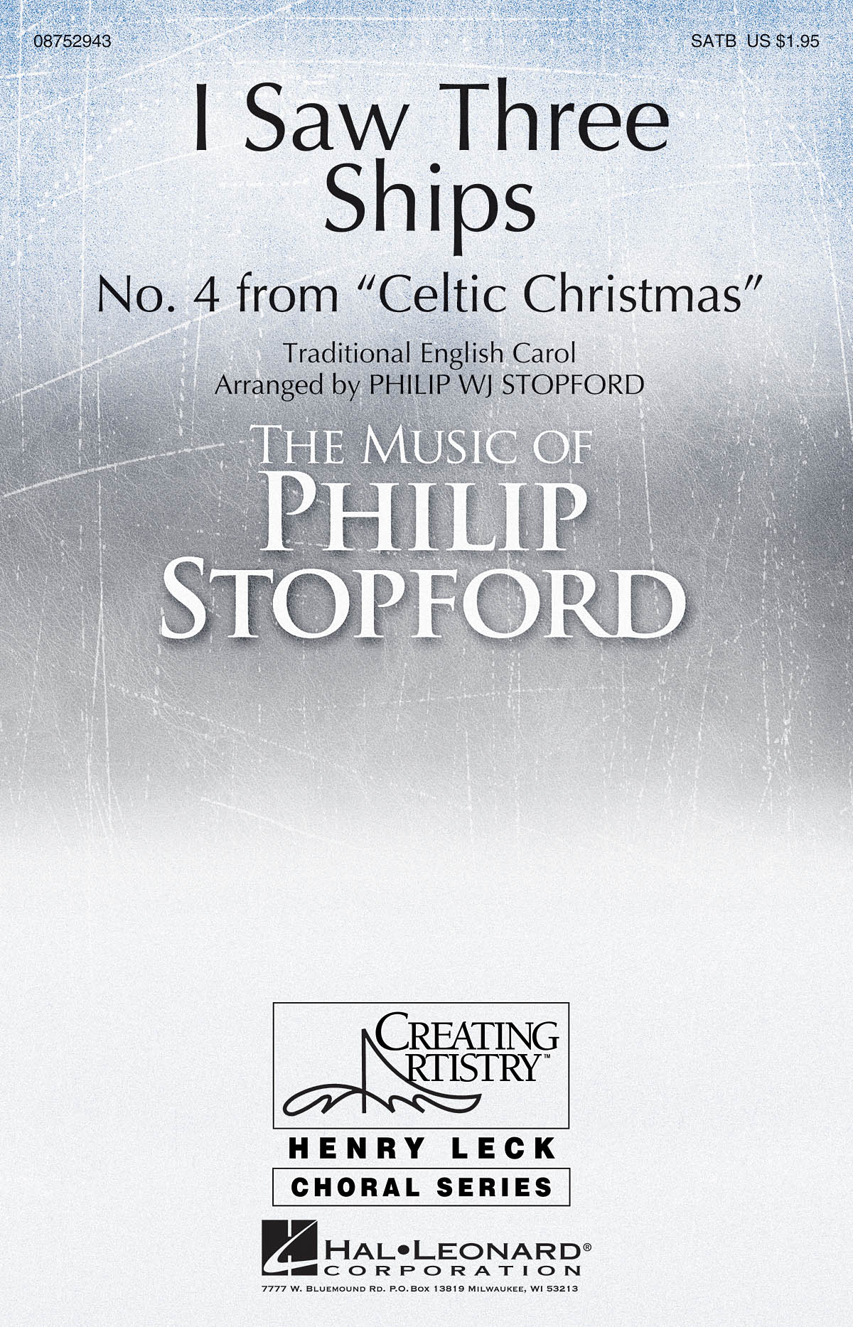 Philip Stopford: I Saw Three Ships (SATB)
