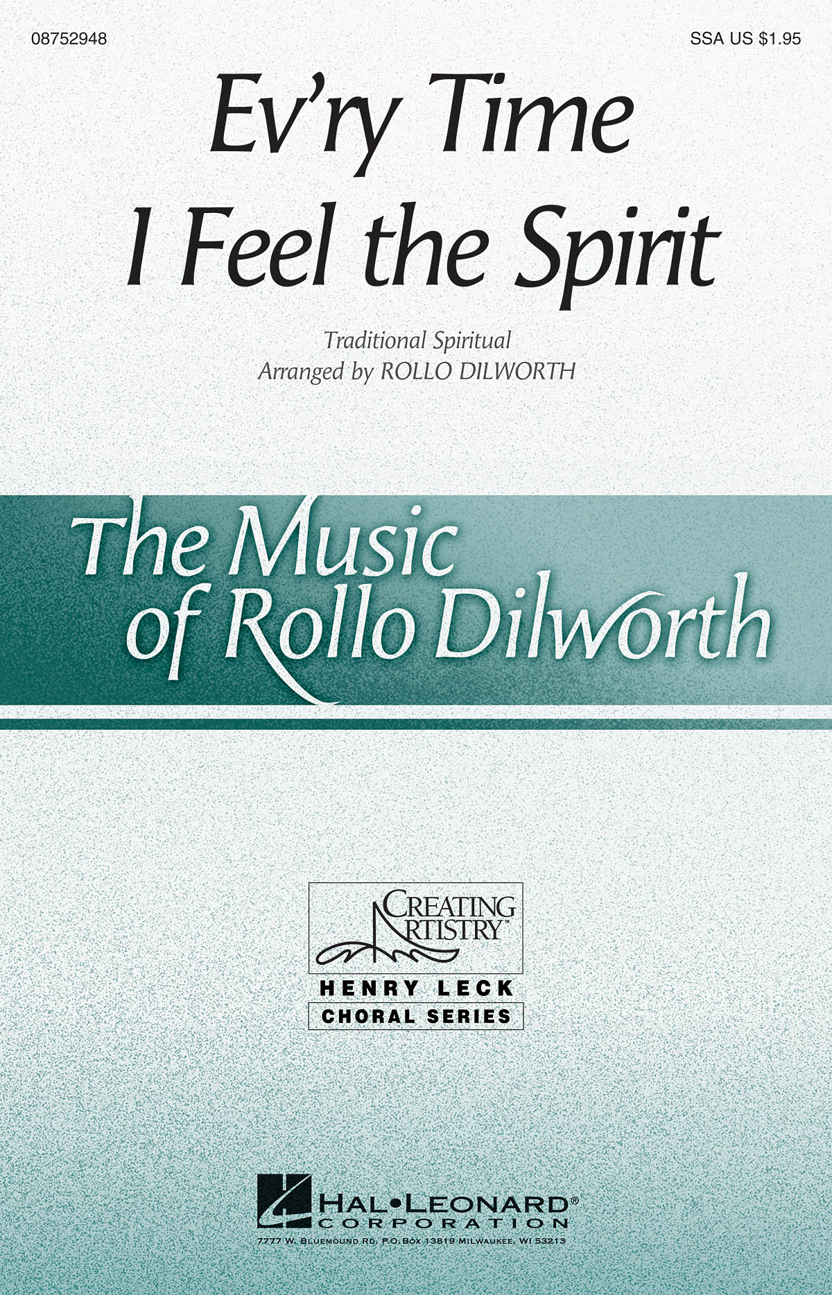 Ev'ry Time I Feel the Spirit