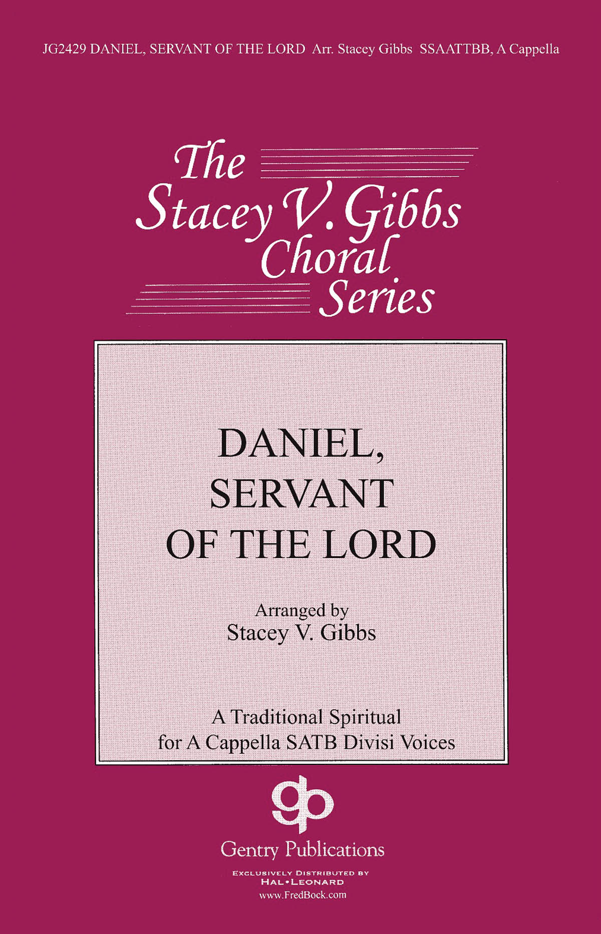 Daniel, Servant Of The Lord (SATB)