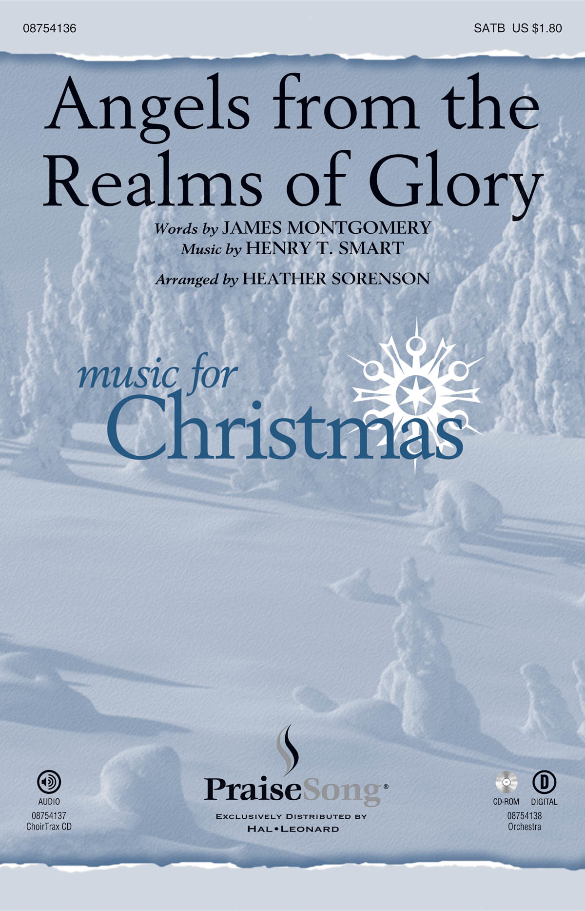 Angels from the Realms of Glory (SATB)