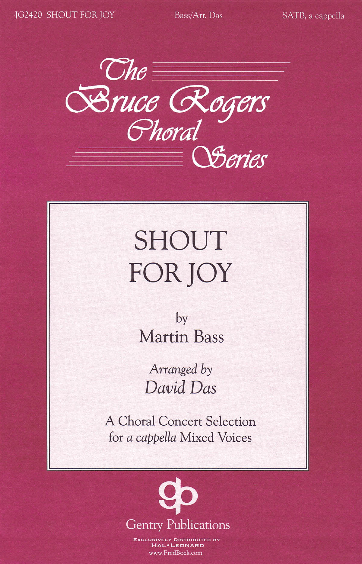 Shout fuer Joy (SATB)