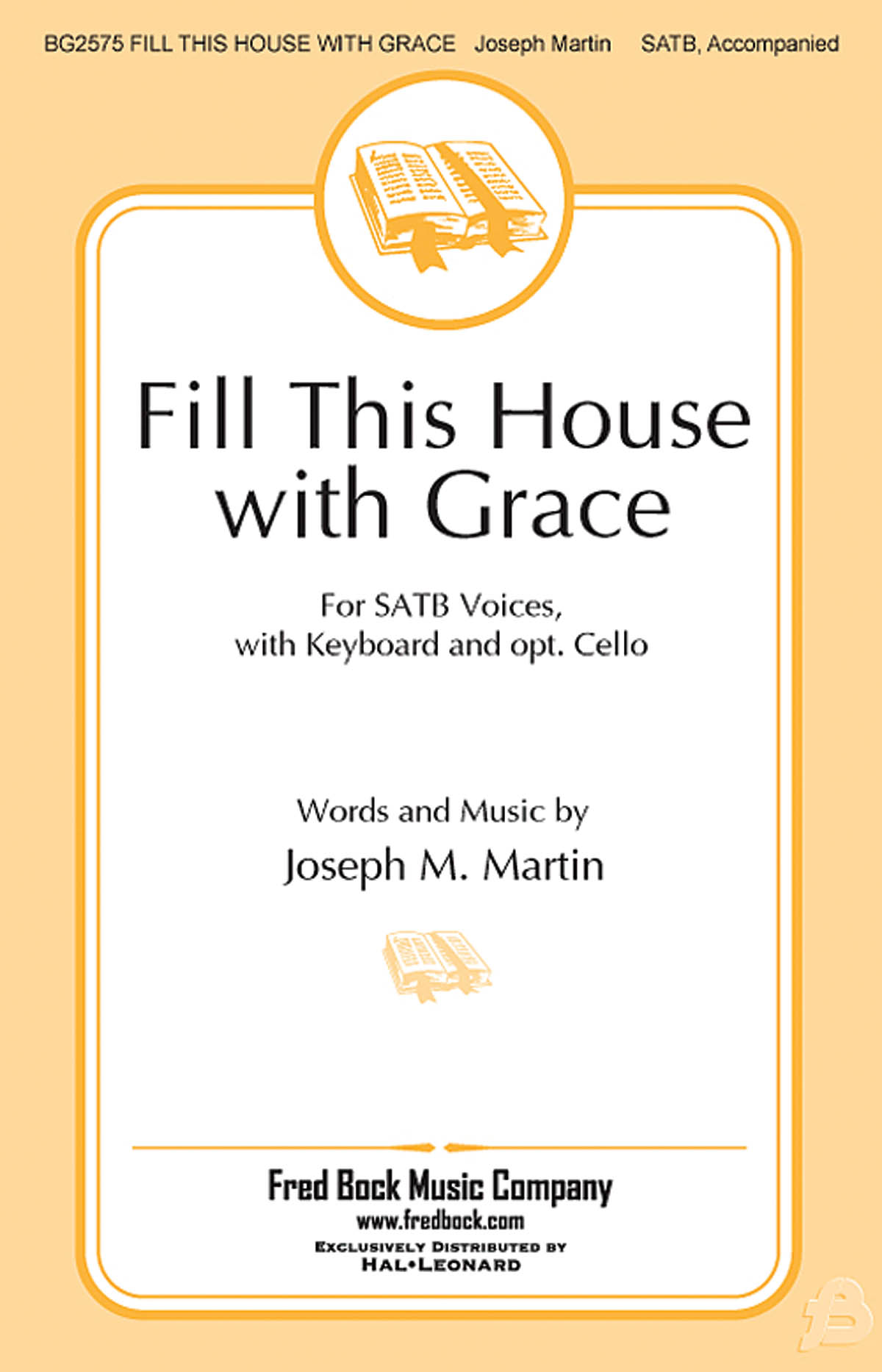 Fill This House With Grace (SATB)